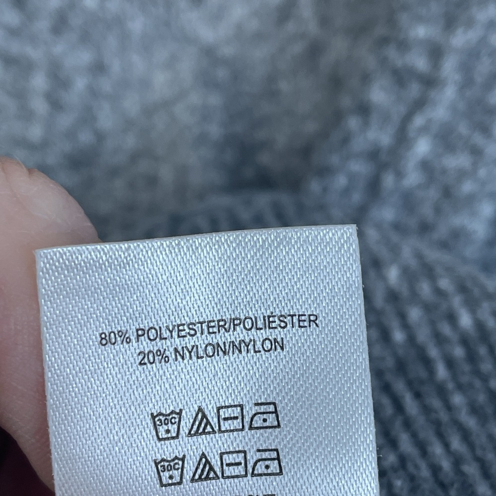 Lucky Brand Women's L Pullover Medium Heather Gray e0633 - Picture 6 of 7